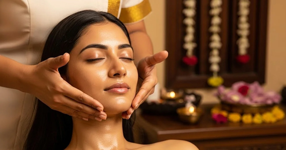 Marma & Face Massage Techniques to Reveal Glowing Skin in Ayurveda Treatments